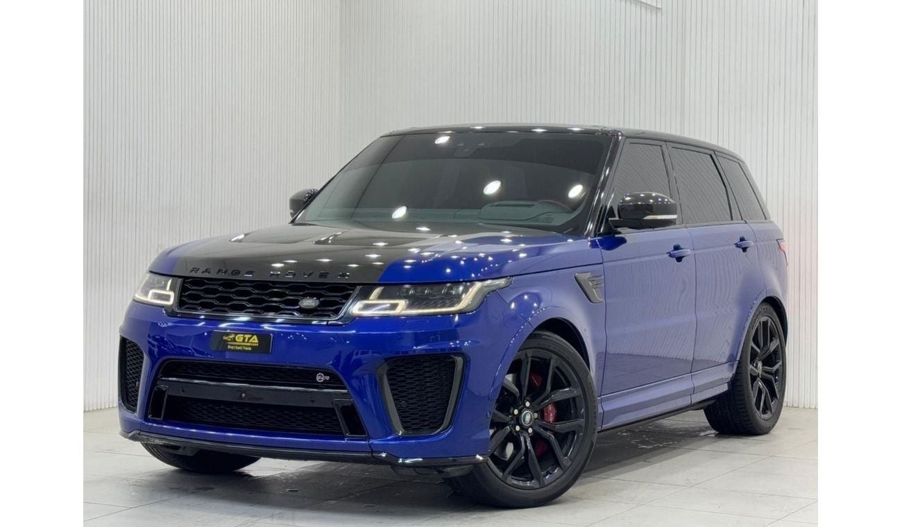 Land Rover Range Rover Sport SVR 5.0L (575 HP) 4WD 2021 Range Rover Sport SVR, August 2026 Range Rover Warranty, Fully Loaded, GC