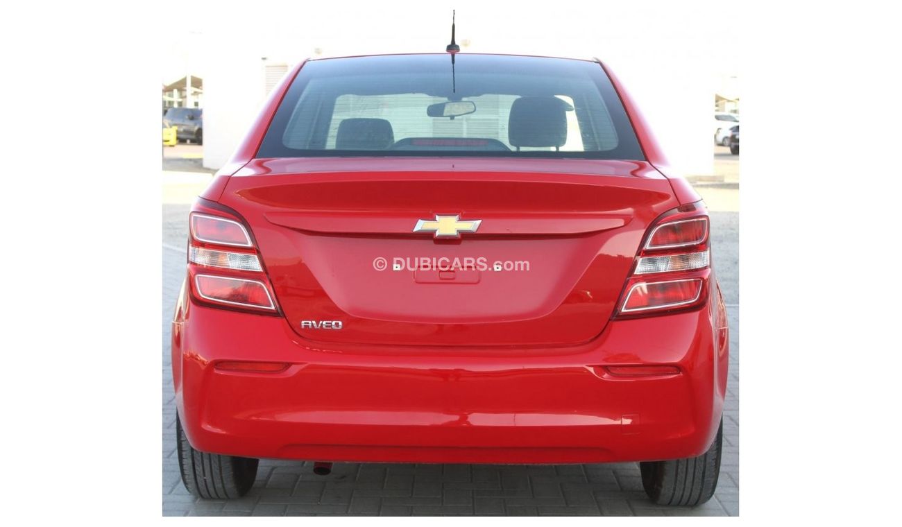 Chevrolet Aveo Chevrolet Aveo 2019 GCC RED Excellent condition without accident