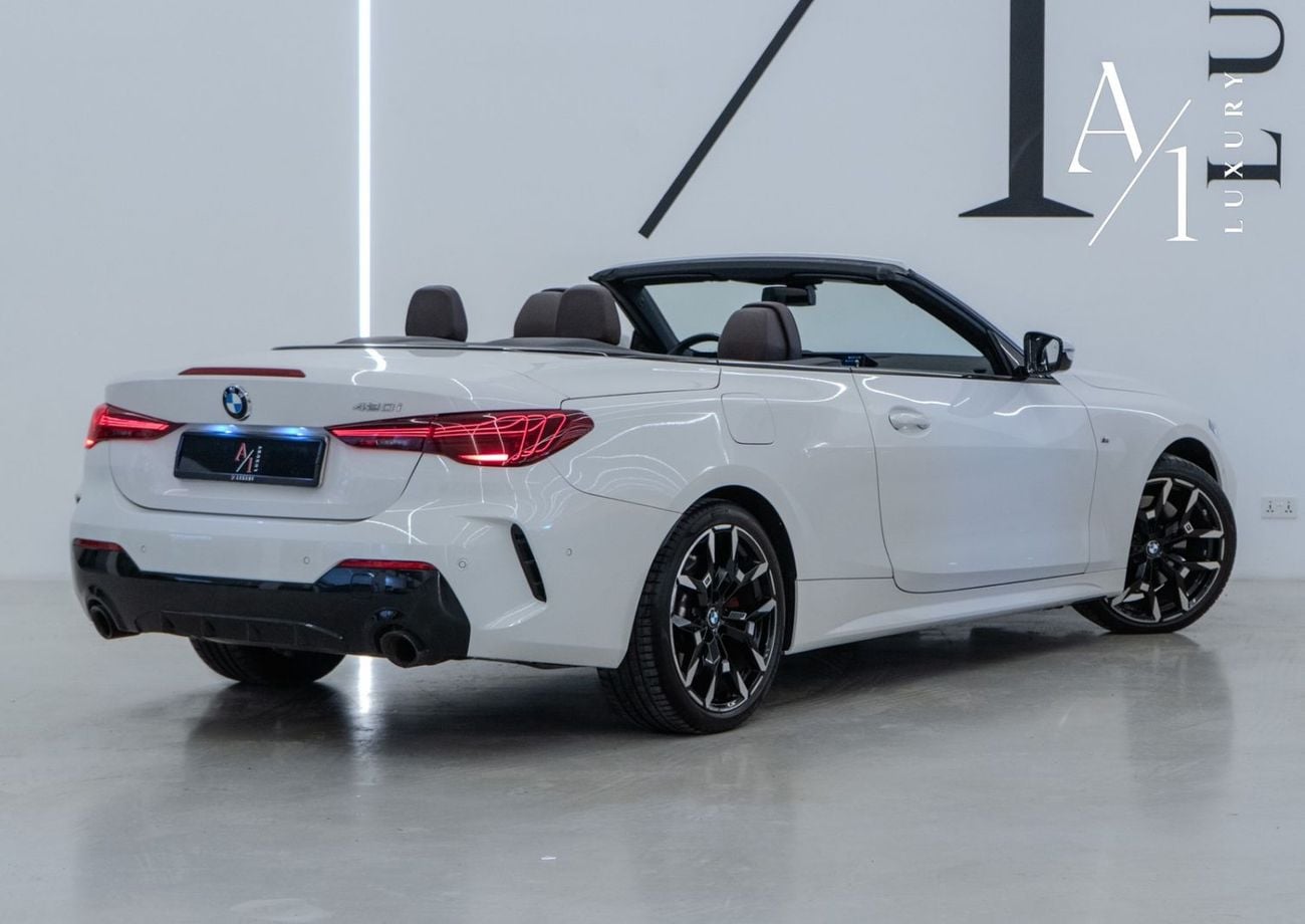 بي أم دبليو 420i 2025 BMW 420i Convertible, With 5 Years Warranty  Service Contract, Fully Loaded, GCC Spec