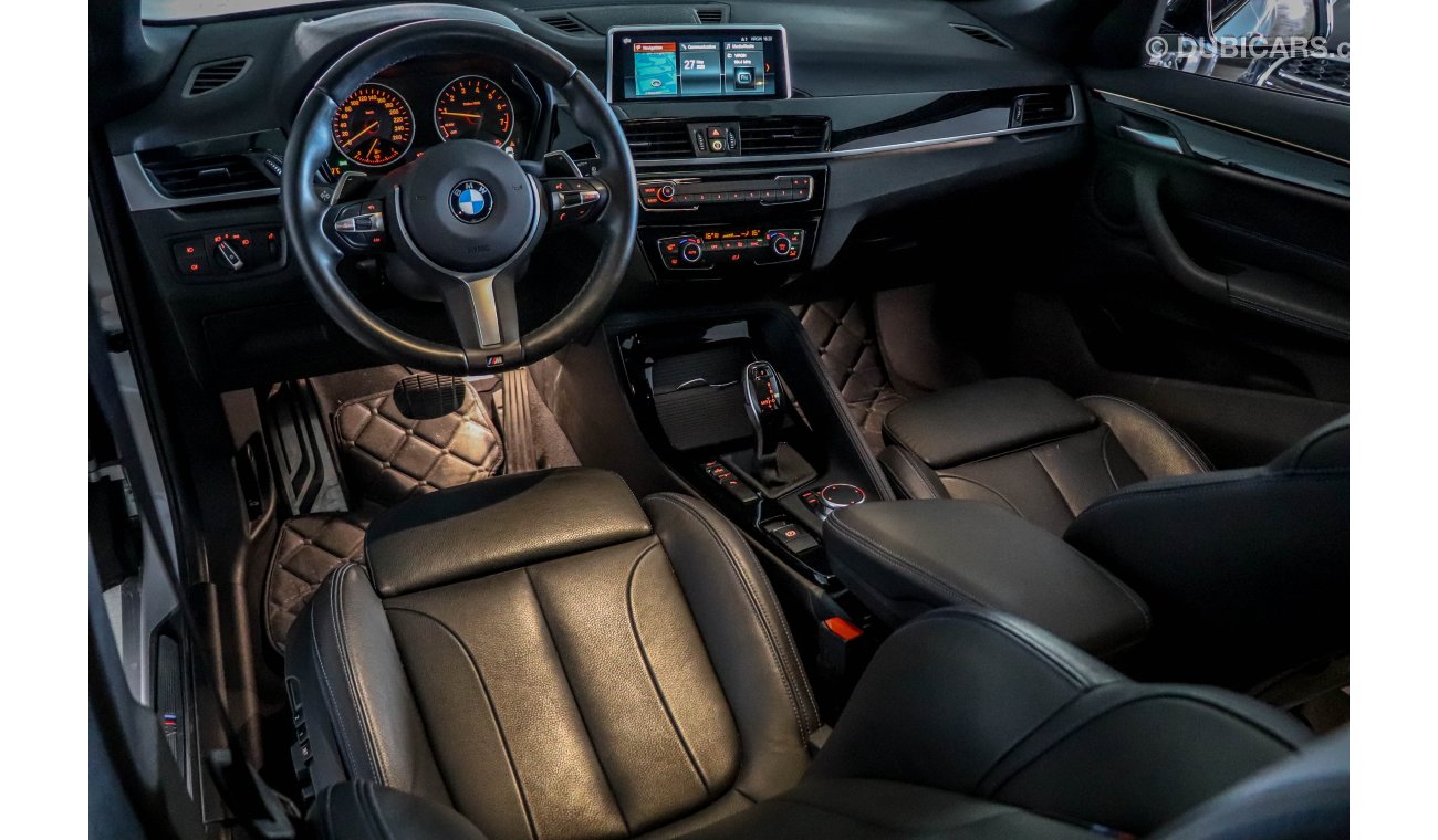 BMW X1 S-Drive 20i M-Sport 2018 GCC under Agency Warranty with Zero Down-Payment.