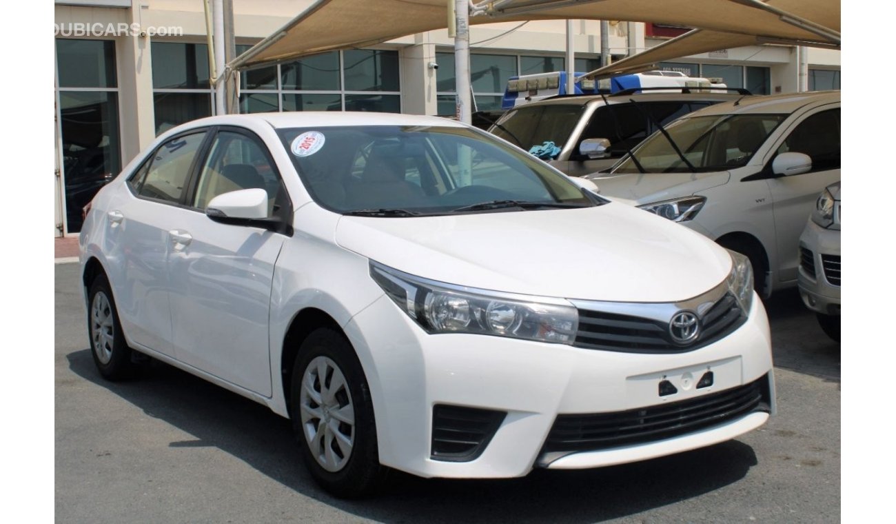 Toyota Corolla SE ACCIDENTS FREE - GCC - ENGINE 1600 CC - CAR IS IN PERFECT CONDITION INSIDE OUT