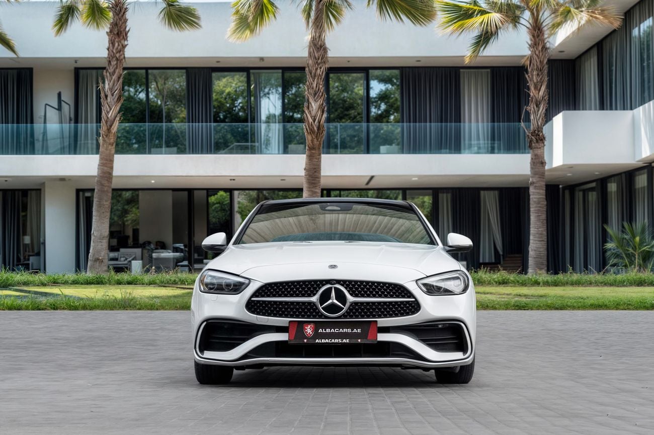 مرسيدس بنز C 200 C200 AMG | 3,330 P.M | 0% Downpayment | 2029 WARRANTY & SERVICE