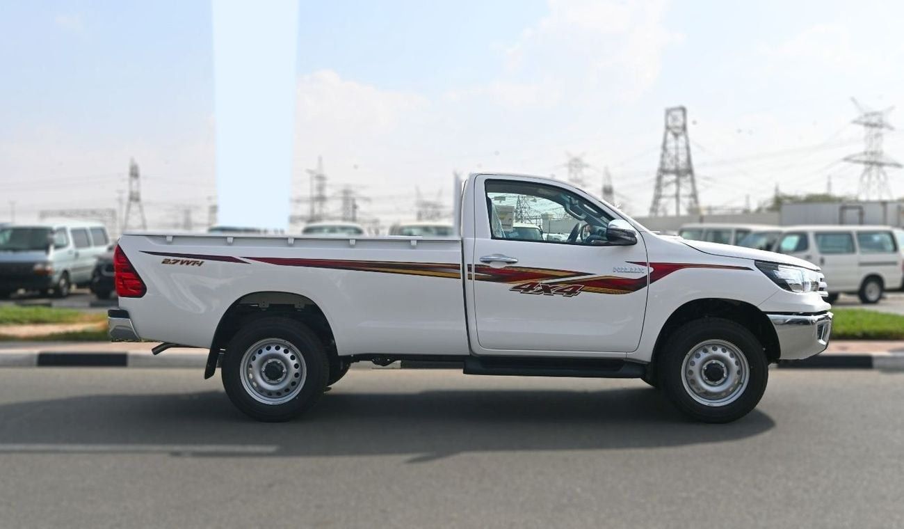 تويوتا هيلوكس Toyota Hilux 2025 2.7L Petrol 4 Cylinders Wheel size 17 inch Single Cab Manual  4WD