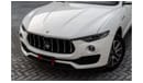 Maserati Levante Std Q4 | 3,917 P.M  | 0% Downpayment | Low Kilometers!