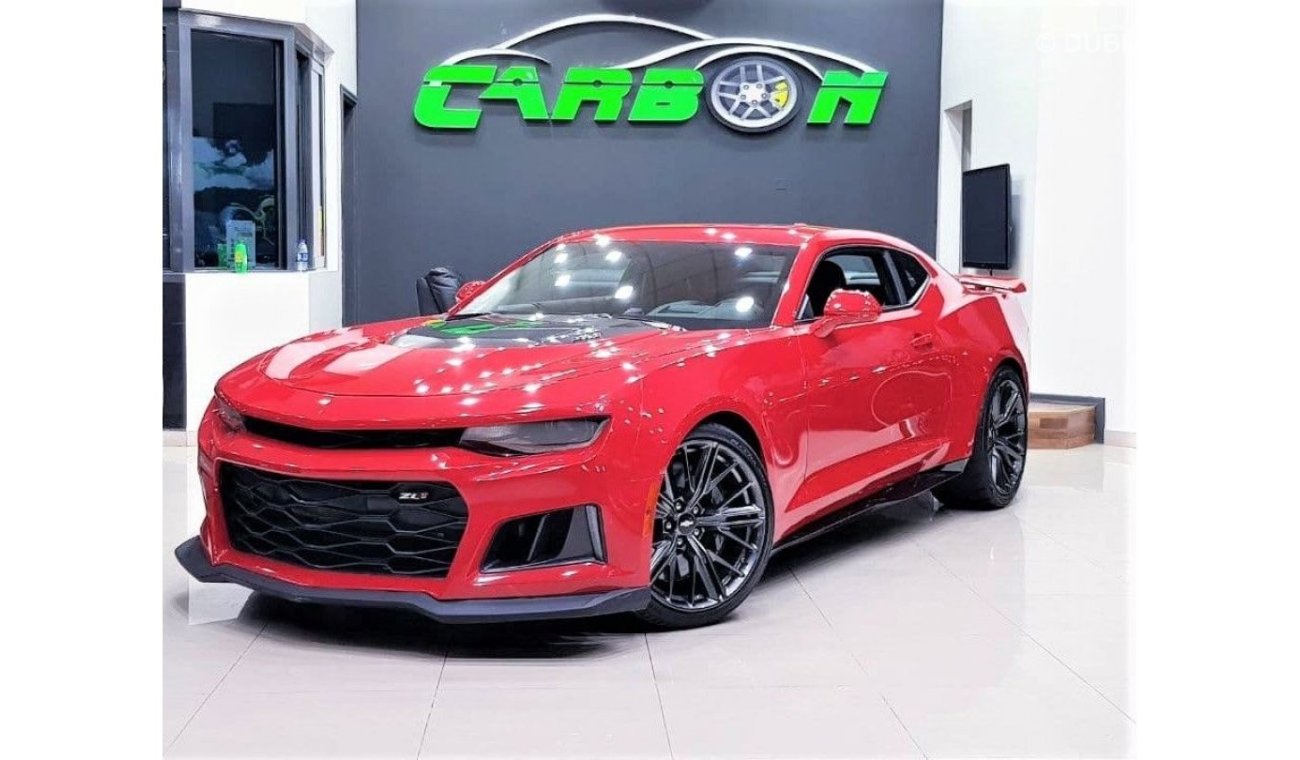 شيفروليه كامارو THE BEAST CAMARO ZL1 2018 MODEL GCC CAR IN A BEAUTIFUL CONDITION FOR ONLY 175K AED