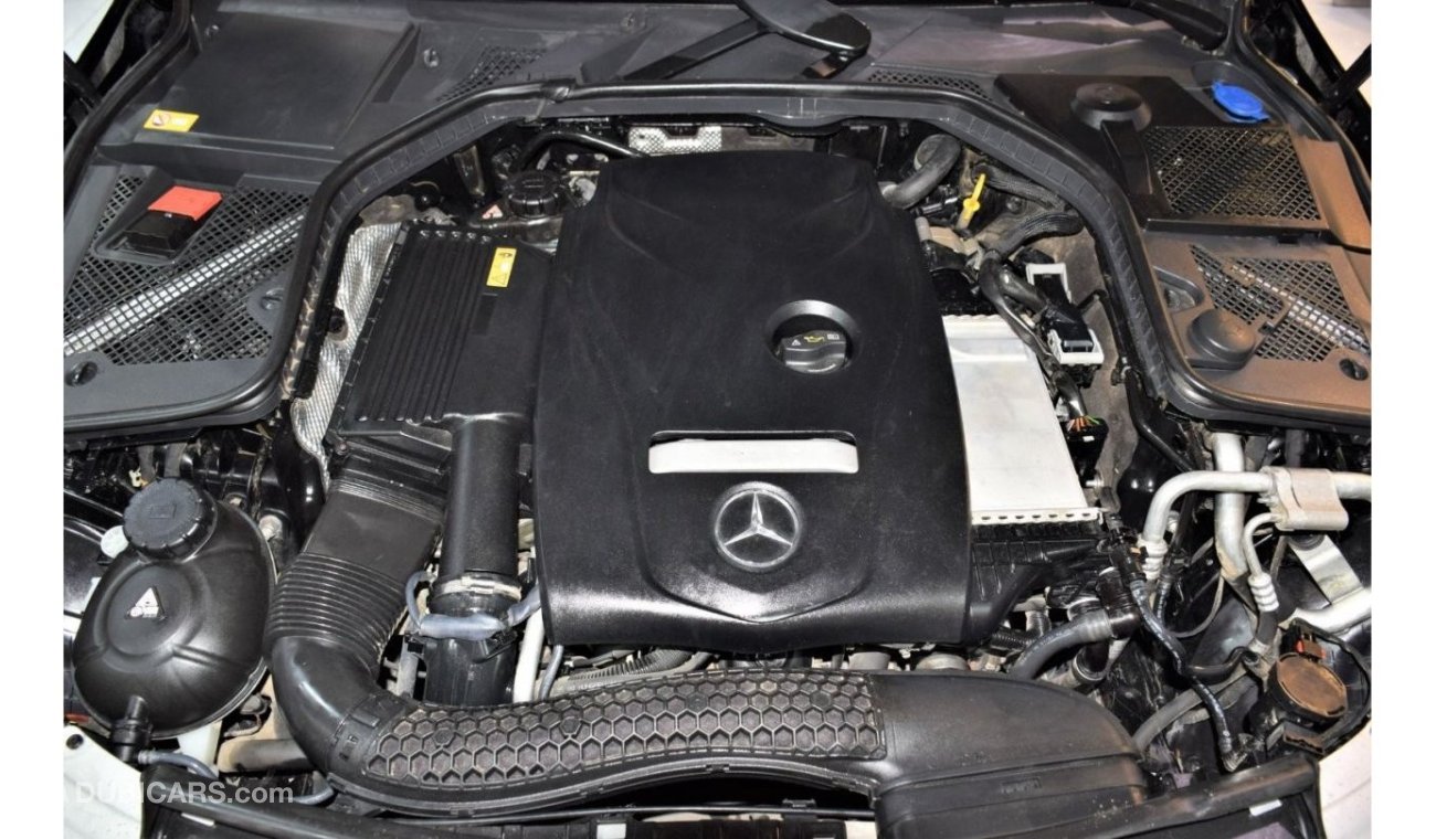 Mercedes-Benz C200 EXCELLENT DEAL for our Mercedes Benz C200 ( 2015 Model! ) in Black Color! GCC Specs