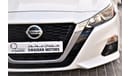 Nissan Altima AED 1329 PM | 2.5L SV GCC DEALER WARRANTY
