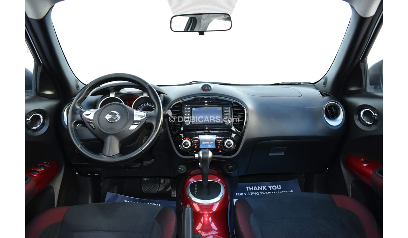 Nissan Juke 1.6L SL 2016 GCC SPECS WITH DEALER WARRANTY