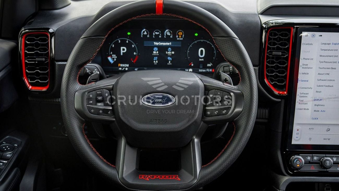 Ford Ranger Raptor Automatic - 2.0L - Diesel - Crew Cab - 4WD - 5 Seats - 4 Door - Grey