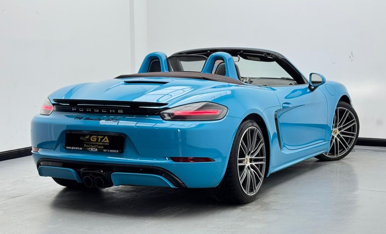 Porsche 718 Boxster GTS 2.5L 2019 Porsche 718 Boxster GTS, Porsche Service history, 1 Year Warranty, GCC