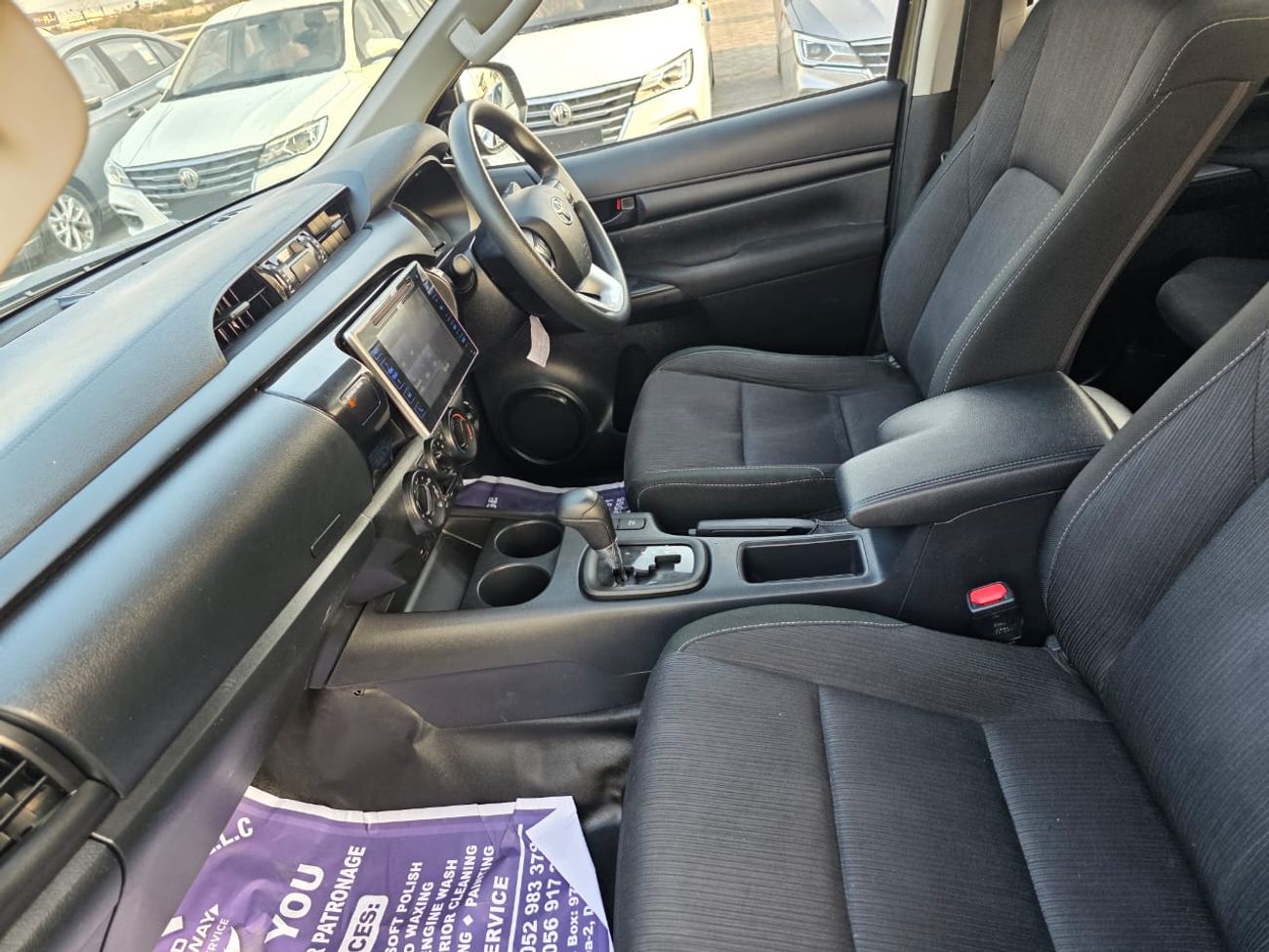 Toyota Hilux Face Lifted to 2024 model diesel 2.8 liter right hand drive automatic only for export available