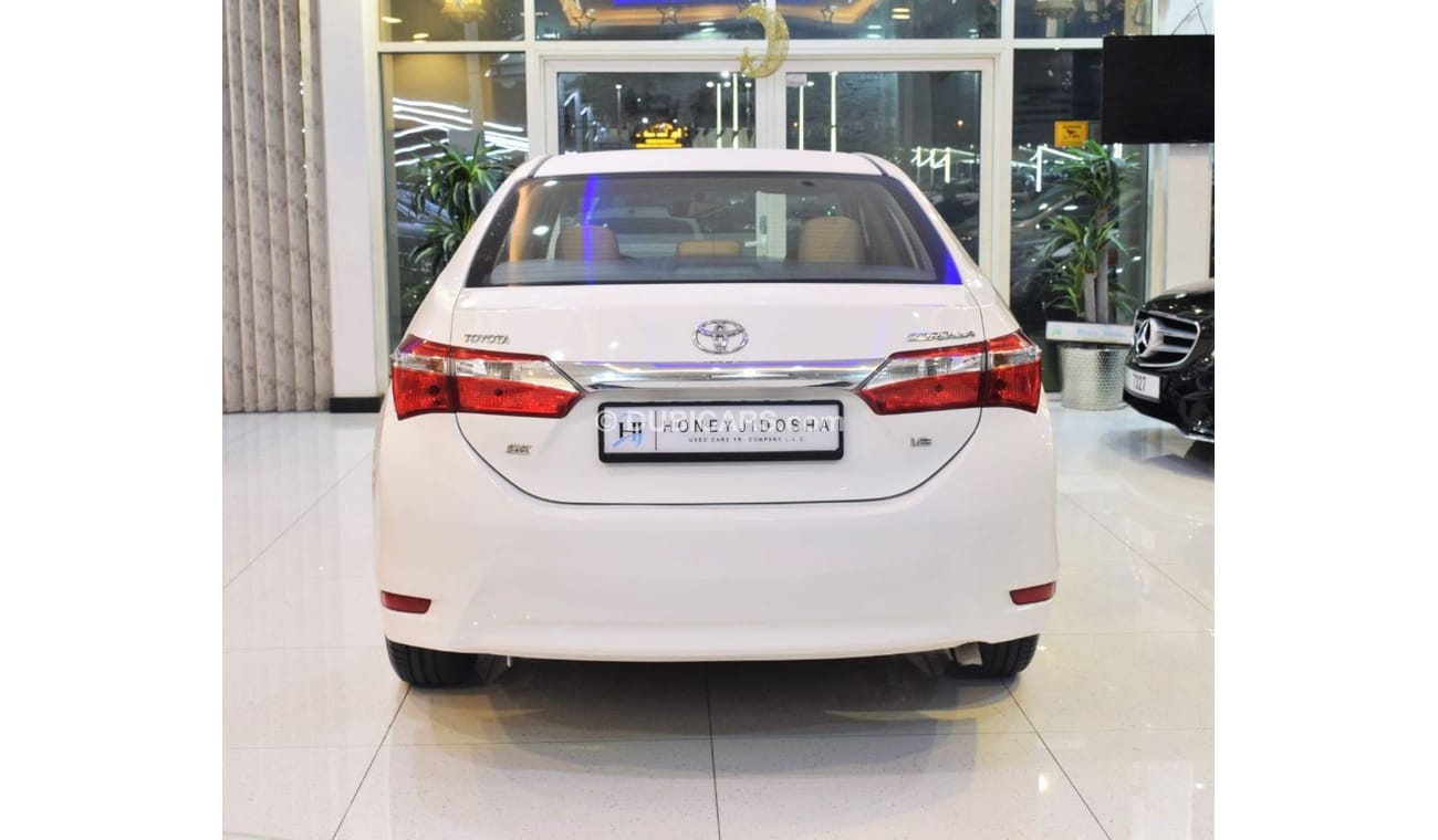 Toyota Corolla AMAZING Toyota Corolla 2016 Model!! in White Color! GCC Specs