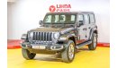 جيب رانجلر Jeep Wrangler Sahara Plus 2019 GCC under Agency Warranty with Zero Down-Payment.