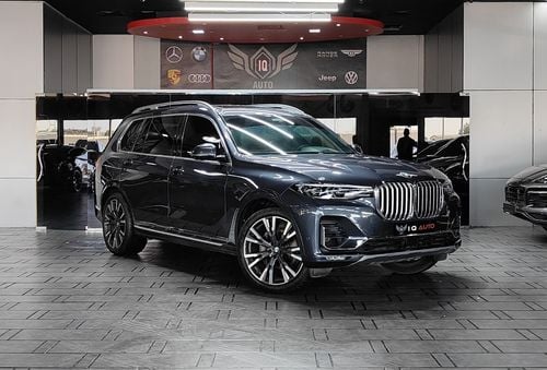 BMW X7 AED 3,000 P.M | 2020 BMW X7 XDRIVE 40i INDIVIDUAL | AGMC WARRANTY | SERVICE CONTRACT | FULLY LOADED