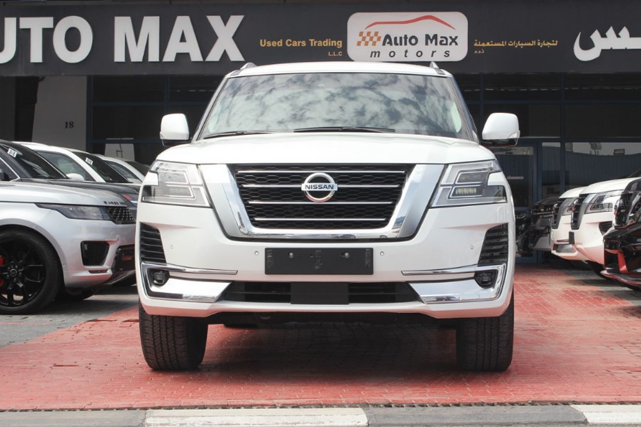 Nissan Patrol (2021) V8 LE TITANIUM, GCC, UNDER WARRANTY FROM LOCAL DEALER (Inclusive VAT)