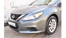 Nissan Altima 2.5L S 2018 GCC  DEALER WARRANTY RAMADAN OFFER 1YR / 20K SERVICE CONTRACT