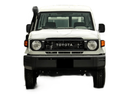 Toyota Land Cruiser 70 ECT0102 - Toyota LC78 Hardtop 3 Doors GDJ78 - 2.8L Diesel Manual White