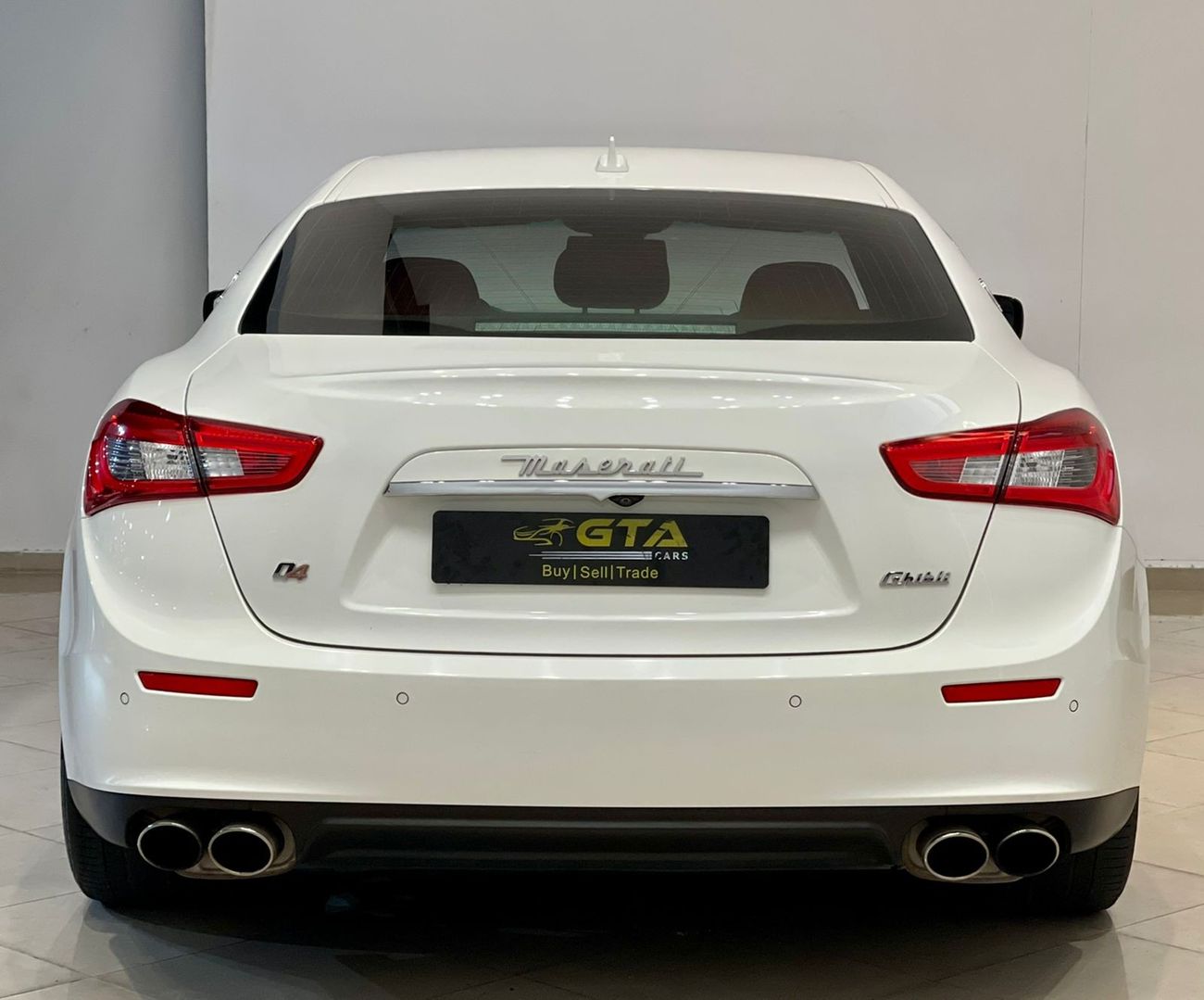 Maserati Ghibli 2015 Maserati Ghibli SQ4, Warranty, Maserati Service History, Low KMs, GCC