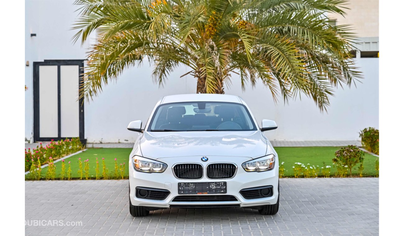 بي أم دبليو 120 i | 1,351 P.M Agency Warranty & Service Contract until 2022 | 0% Downpayment | Perfect Condition !