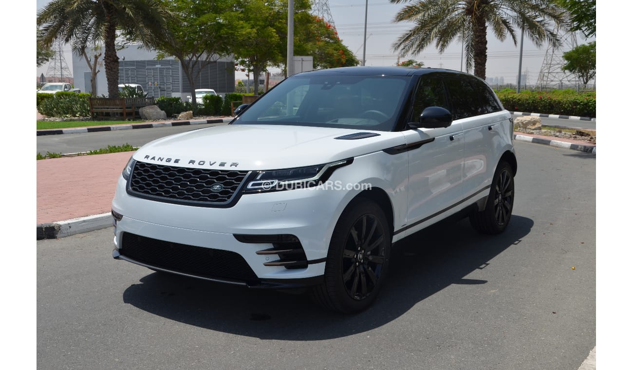 لاند روفر رينج روفر فيلار P250 جديد 2020 داخل احمر (سعر شامل الجمارك)ضمان 3 سنوات مع صيانه