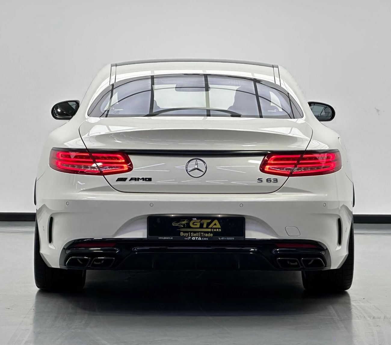 Mercedes-Benz S 63 AMG Coupe 2017 Mercedes Benz S63 AMG 4MATIC, Full Service History, Excellent Condition, GCC