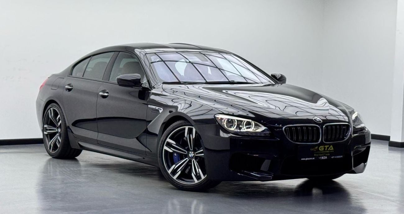 BMW M6 Std 4.4L 2015 BMW M6 Gran Coupe, Service History, Carbon Fiber Package, Very Low Kms, GCC