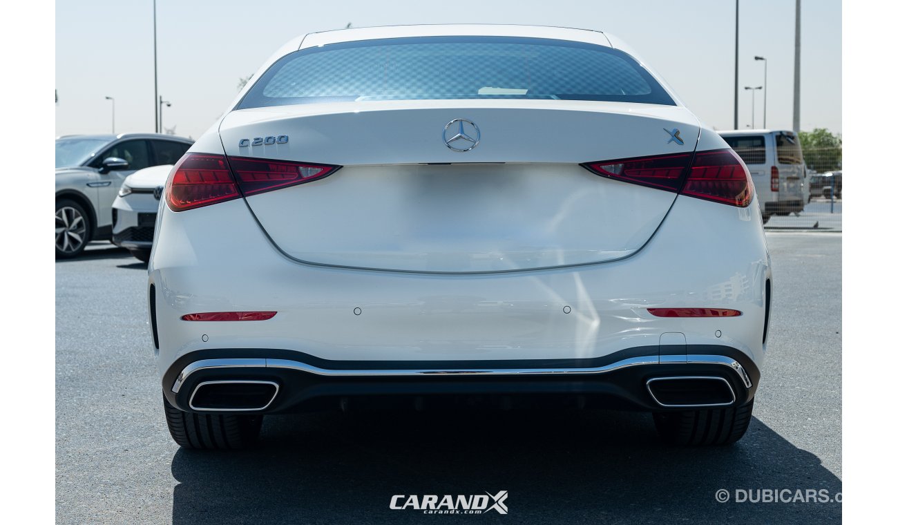 Mercedes-Benz C200 Sport 2022 White With Sunroof