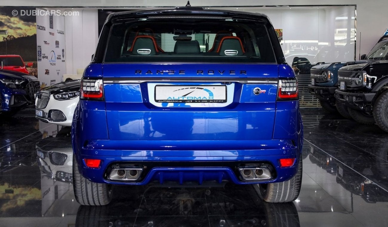 Land Rover Range Rover Sport SVR CARBON FIBER EDITION , 2022 GCC , 0Km , With 3 Yrs or 100K Km WNTY