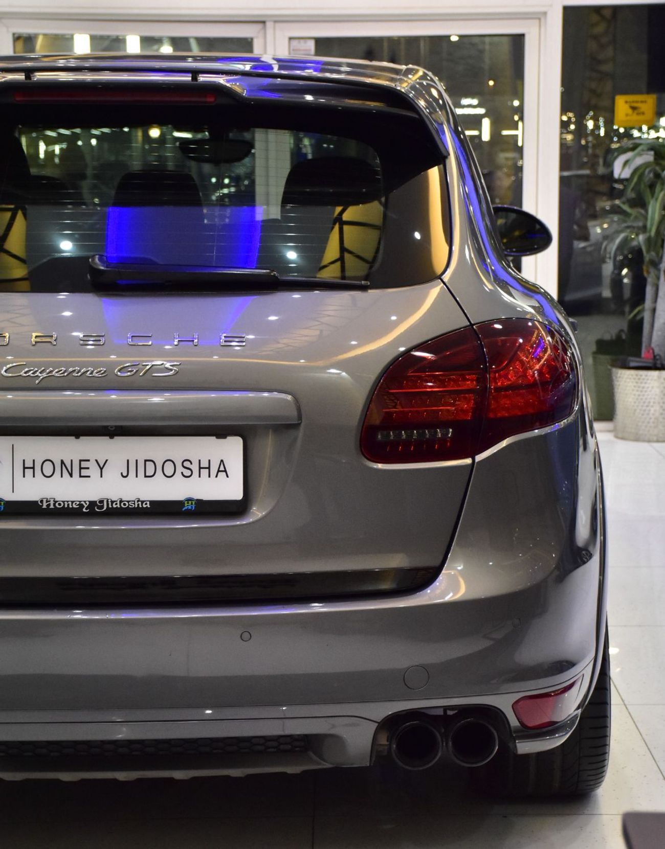 Porsche Cayenne EXCELLENT DEAL for our Porsche Cayenne GTS ( 2014 Model ) in Grey Color GCC Specs