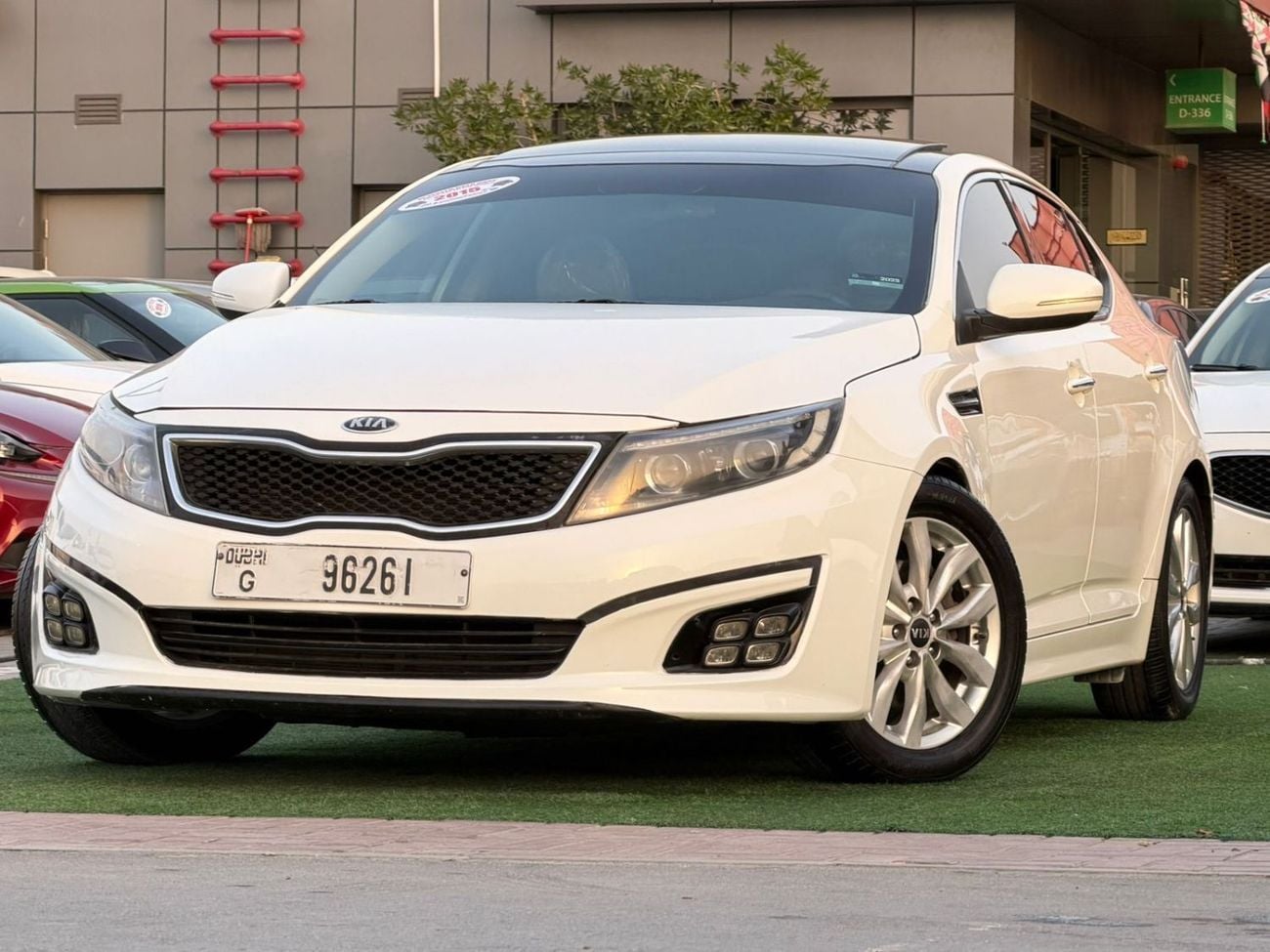 Kia Optima Us, full panoramic