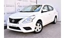 Nissan Sunny AED 742 PM | 1.5L SV GCC DEALER WARRANTY