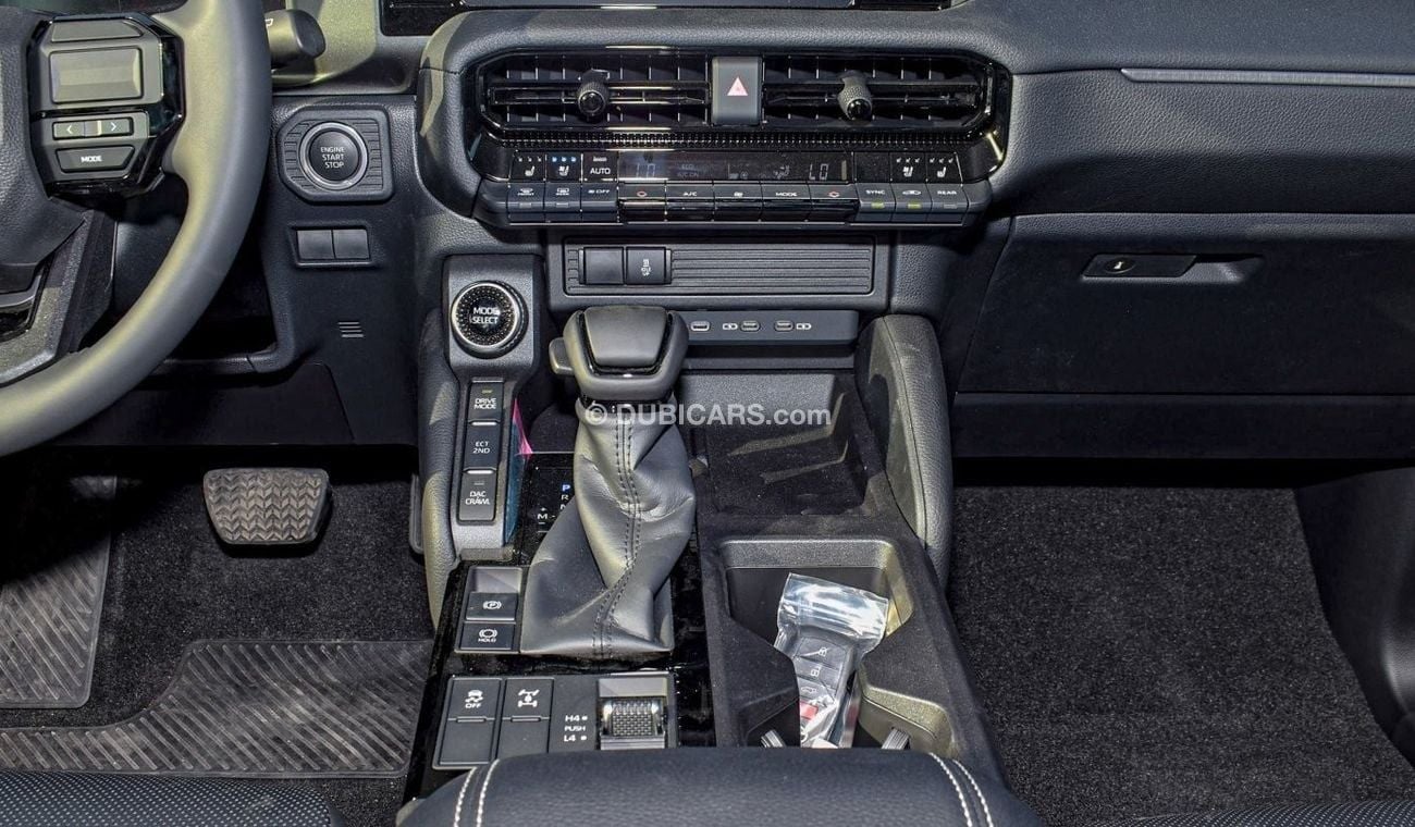 تويوتا برادو Limited 2.8l - 2025 - DVD - Rear Camera - Climate Control - Multimedia steering - Leather/Electric S