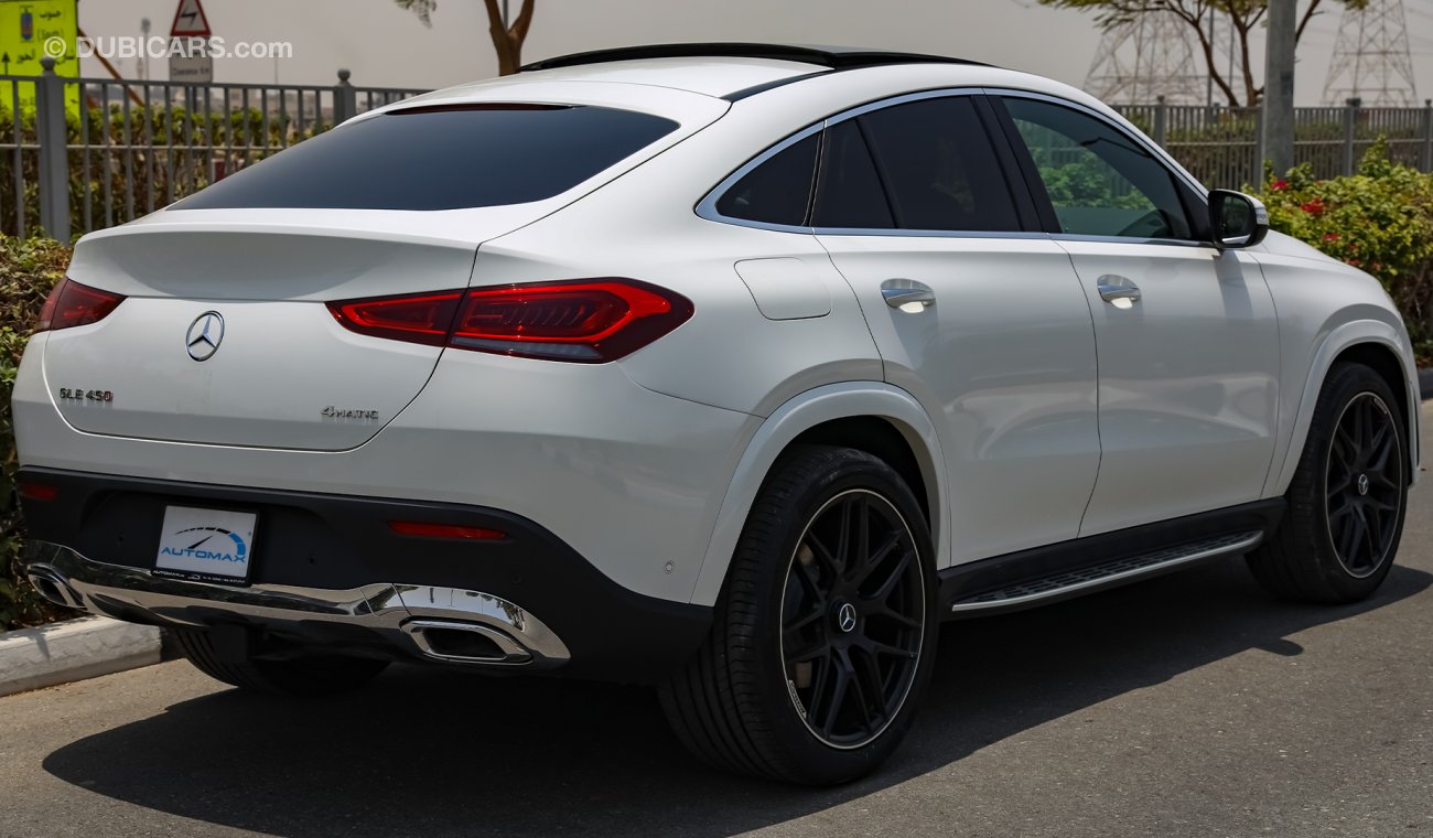 مرسيدس بنز GLE 450 AMG 4MATIC , كوب , خليجية 2021 , 0 كم , مع ضمان 3 سنوات أو 100 ألف كم