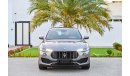 Maserati Levante Q4 | AED 3,897 Per Month | 0% DP | Fully Loaded! | Excellent Condition!