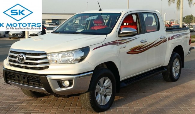Toyota Hilux 2.7L Petrol, M/T, Diamond Leather Seats With Chrome Mirror / 4WD (LOT # 4490)