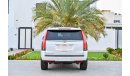 Cadillac Escalade | AED 2,722 Per Month | 0% DP |  Fully Loaded | Immaculate Condition