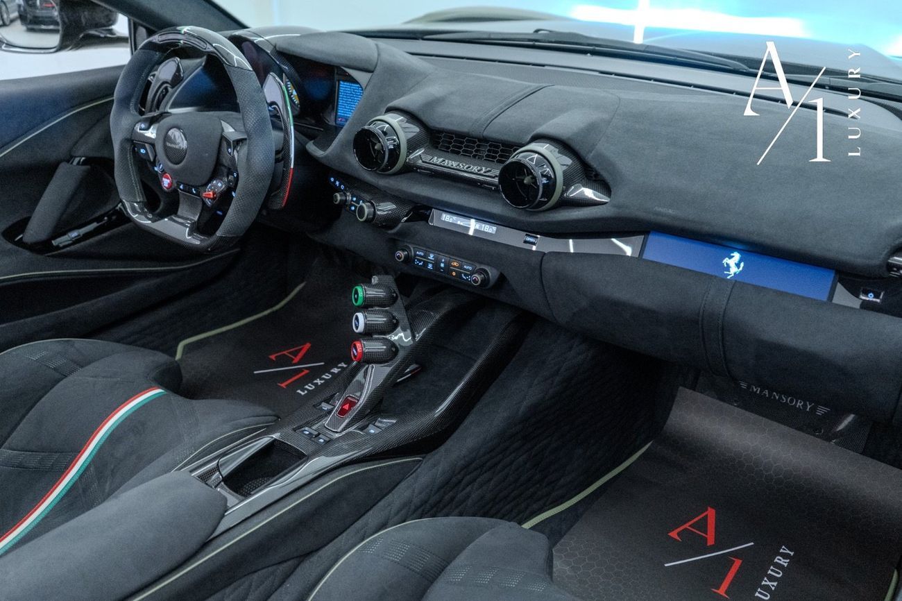 فيراري 812 GTS 2021 Ferrari 812 GTS, Mansory Stalone (P830) With Masory Warranty Fully Carbon Fibre European Spec