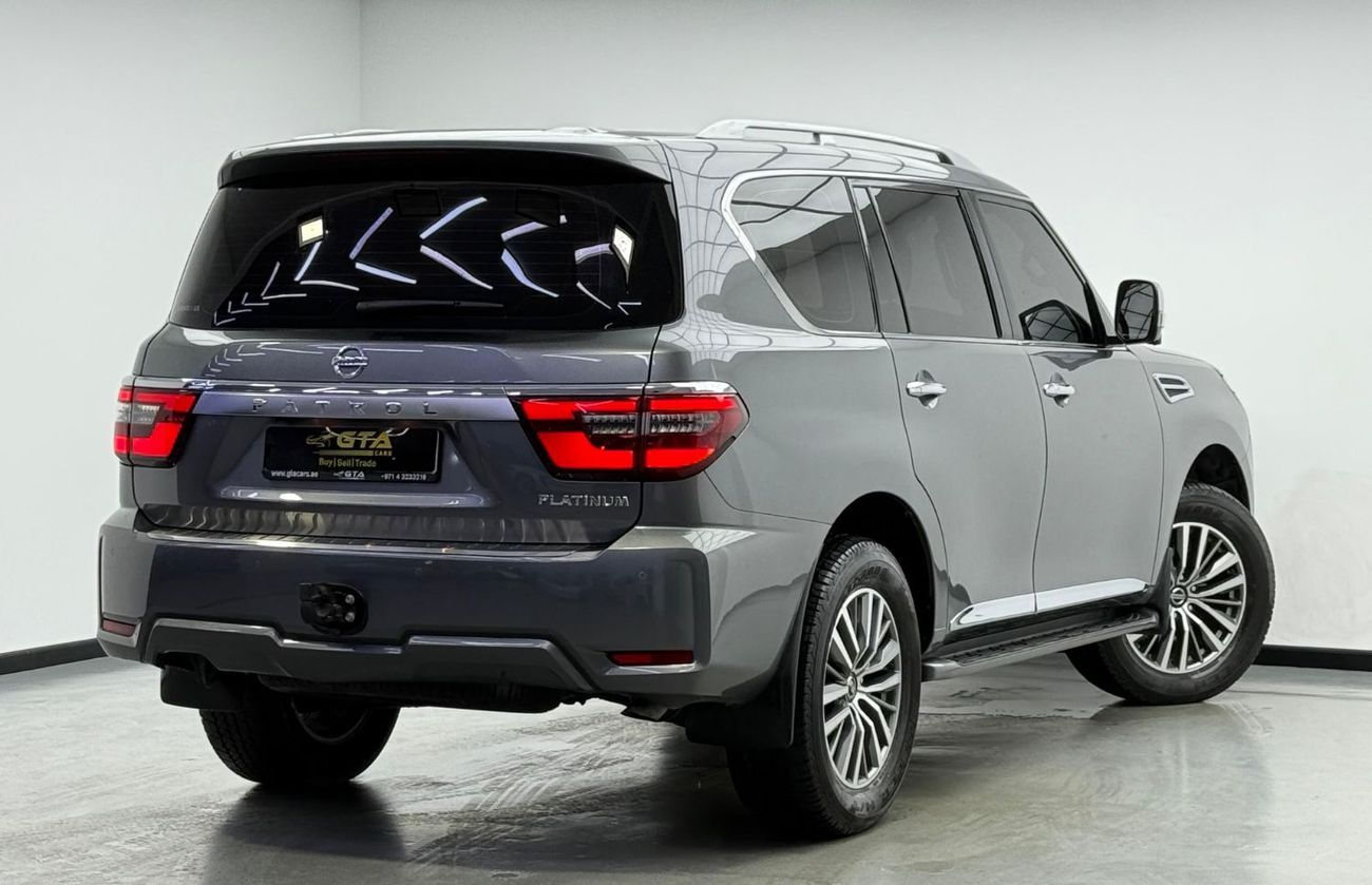 Nissan Patrol SE Titanium 4.0L 2020 Nissan Patrol SE Platinum, 2027 Nissan Warranty, 2025 Nissan Service Pack, 7 S