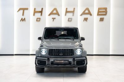مرسيدس بنز G 63 AMG 2022 | GCC SPECS | FULL OPTION | G-CLASS G63 AMG | TWIN-TURBO V8 | MERCEDES-BENZ | PERFECT CONDITION