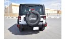 Jeep Wrangler 3.6L 2016 Model with GCC Specs