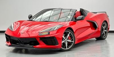 شيفروليه كورفت 2022 Chevrolet Corvette C8 3LT, 1 Year Warranty Unlimited Km, Chevrolet Full Service History, GCC