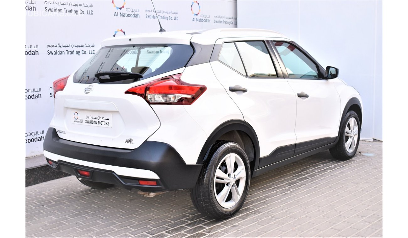 Nissan Kicks 1.6L S 2018 GCC SPECS DEALER WARRANTY