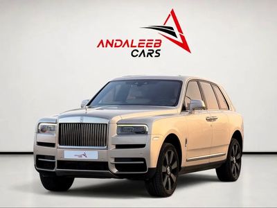 Rolls Royce Cullinan SILVER BADGE | GCC | ORIGINAL PAINT | AGMC SERVICE CONTRACT