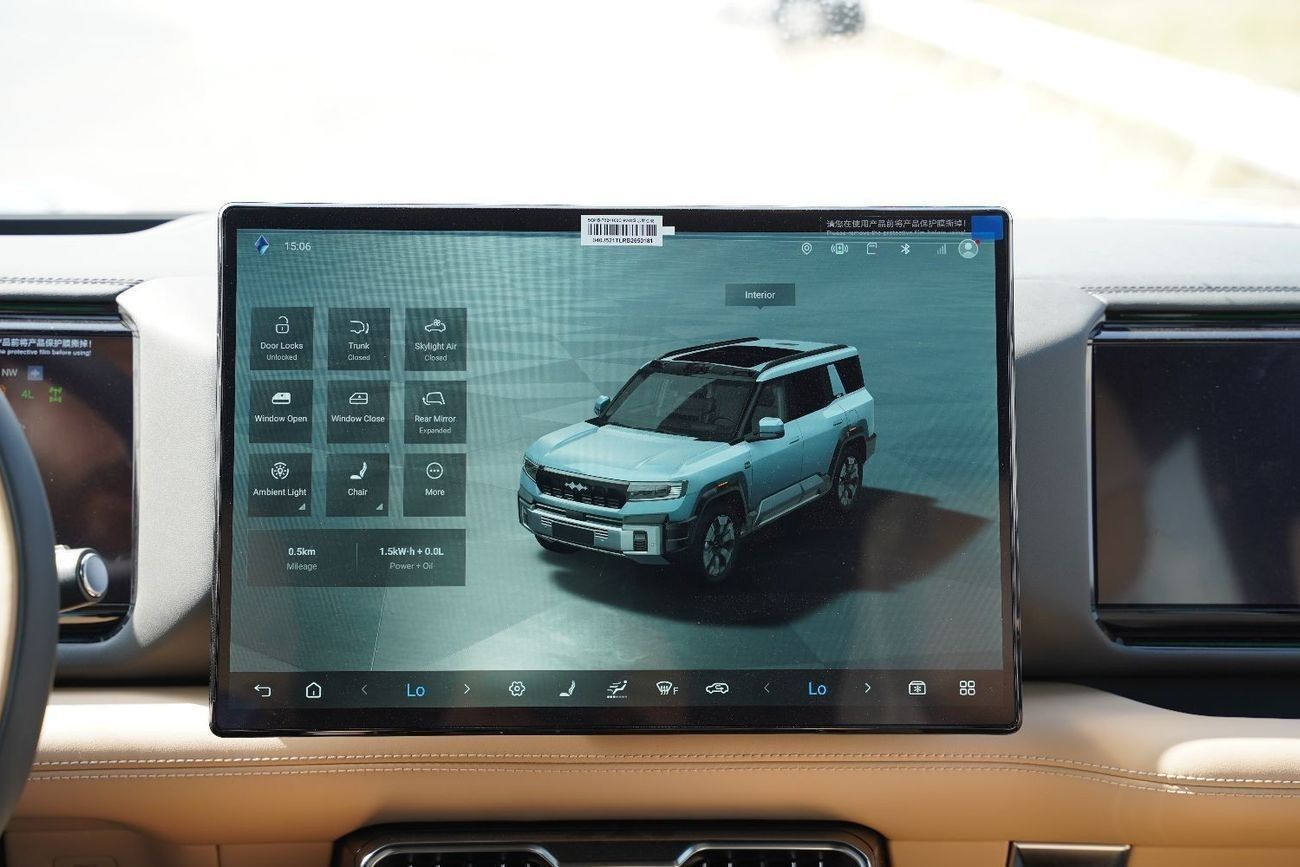 بي واي دي ليوبارد 8 2024 BYD Leopard 8 Smart Flagship edition Black AWD 0Km