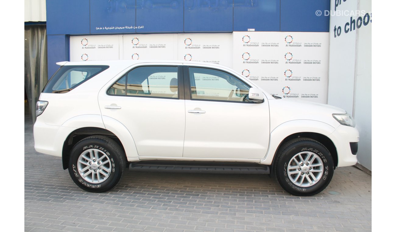 تويوتا فورتونر 2.7L EXR 2015 MODEL WITH WARRANTY