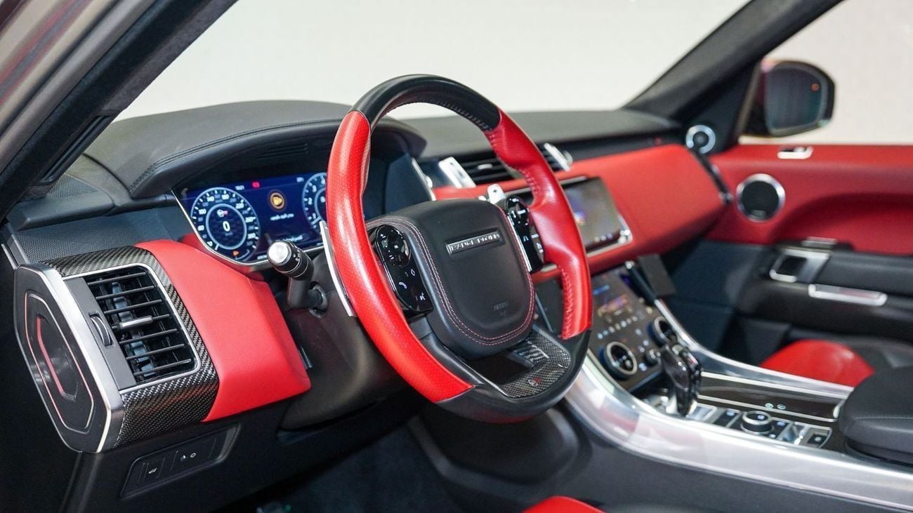 Land Rover Range Rover Sport SVR 5.0L (575 HP) 4WD | AED 4,385 PM | Up to 3 Years Warranty | GCC