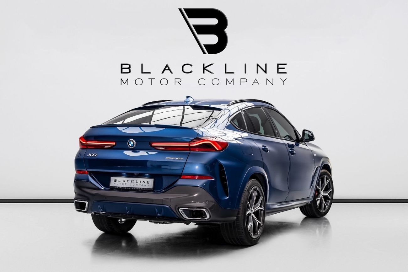 BMW X6 40i M Sport 3.0L 2022 BMW X6 xDrive40i, 2026 BMW Warranty, 2028 BMW Service Contract, Low KMs, GCC