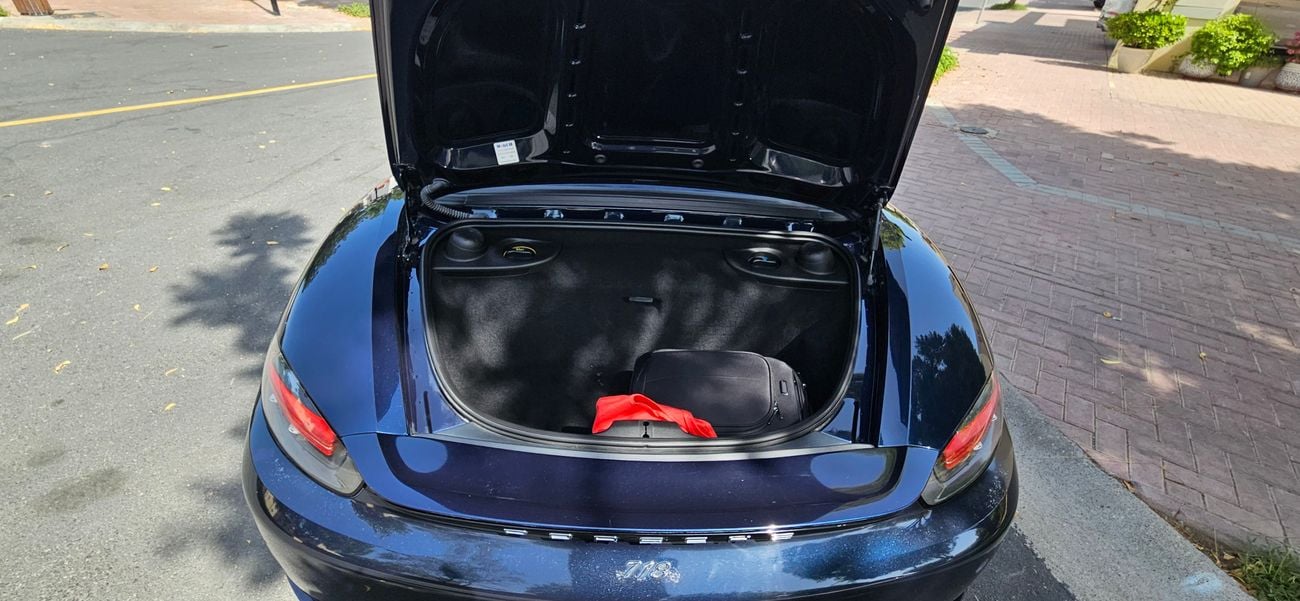 Porsche 718 Boxster 2.0L turbo 4cyl convertible RWD