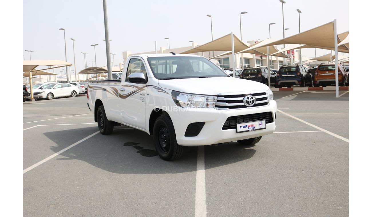 Toyota Hilux 4x2 SINGLE CABIN PICKUP WITH GCC SPECS