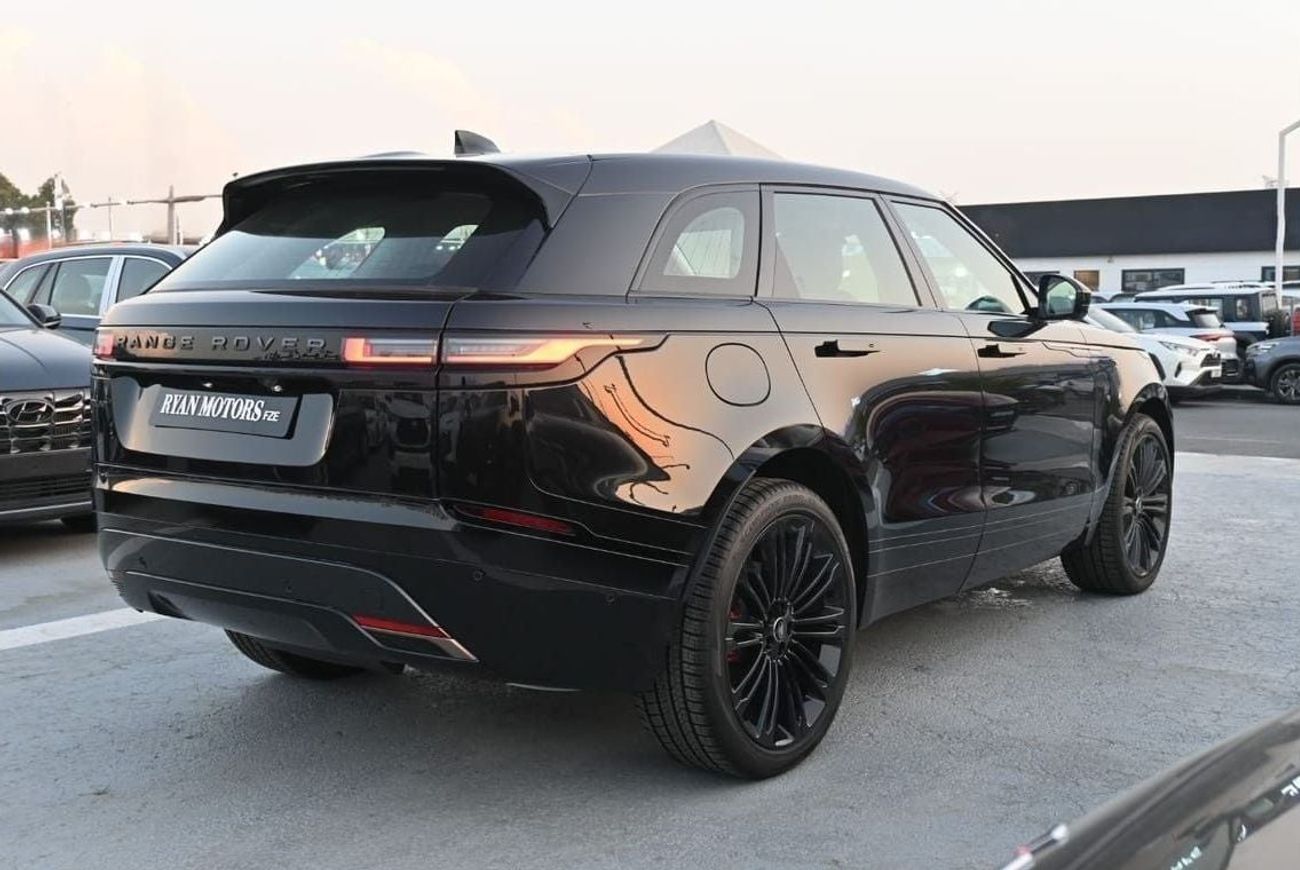 لاند روفر رينج روفر فيلار Land Rover Range Rover Velar, R Dynamic SE 2.0L Turbo AWD, Model 2025, Color Santorini Black